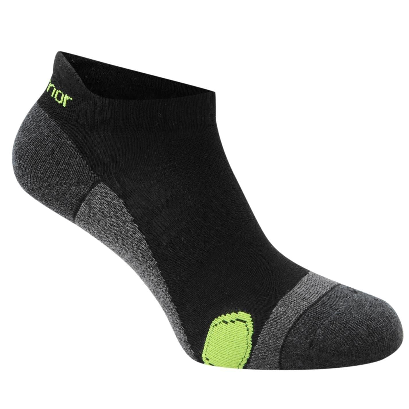 Black - Back - Karrimor Mens Trainer Socks (Pack of 2)