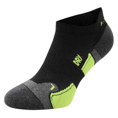 Black - Side - Karrimor Mens Trainer Socks (Pack of 2)