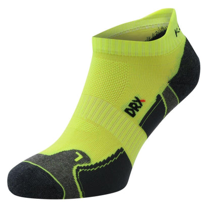 Fluorescent Yellow - Side - Karrimor Mens Trainer Socks (Pack of 2)