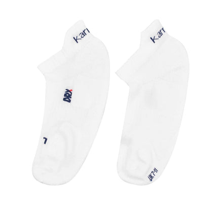 White - Front - Karrimor Mens Trainer Socks (Pack of 2)