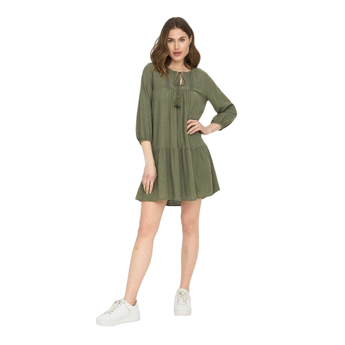 Kalamata - Pack Shot - Only Womens-Ladies Lace Tunic Dress