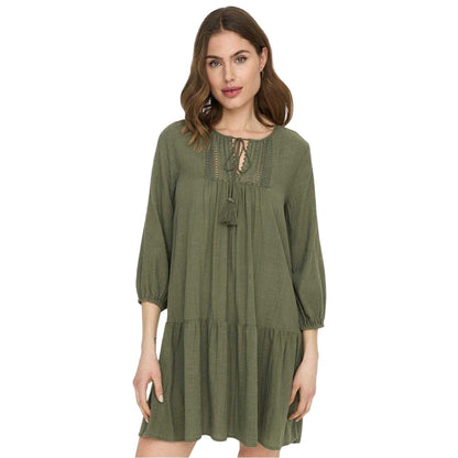 Kalamata - Front - Only Womens-Ladies Lace Tunic Dress