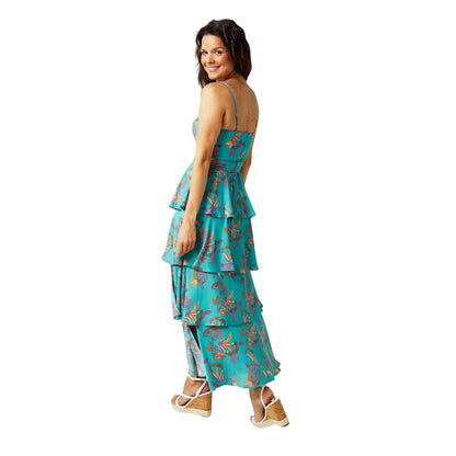Multicoloured - Lifestyle - Biba Womens-Ladies Tiered Maxi Dress