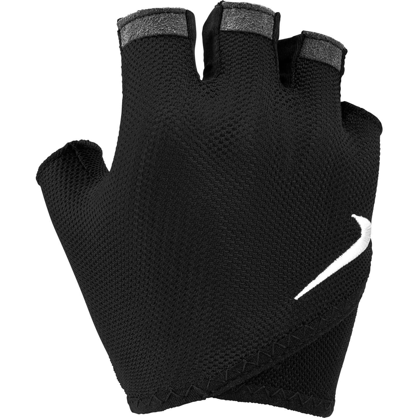 Black-White - Front - Nike Womens-Ladies Fundamental Training Gloves