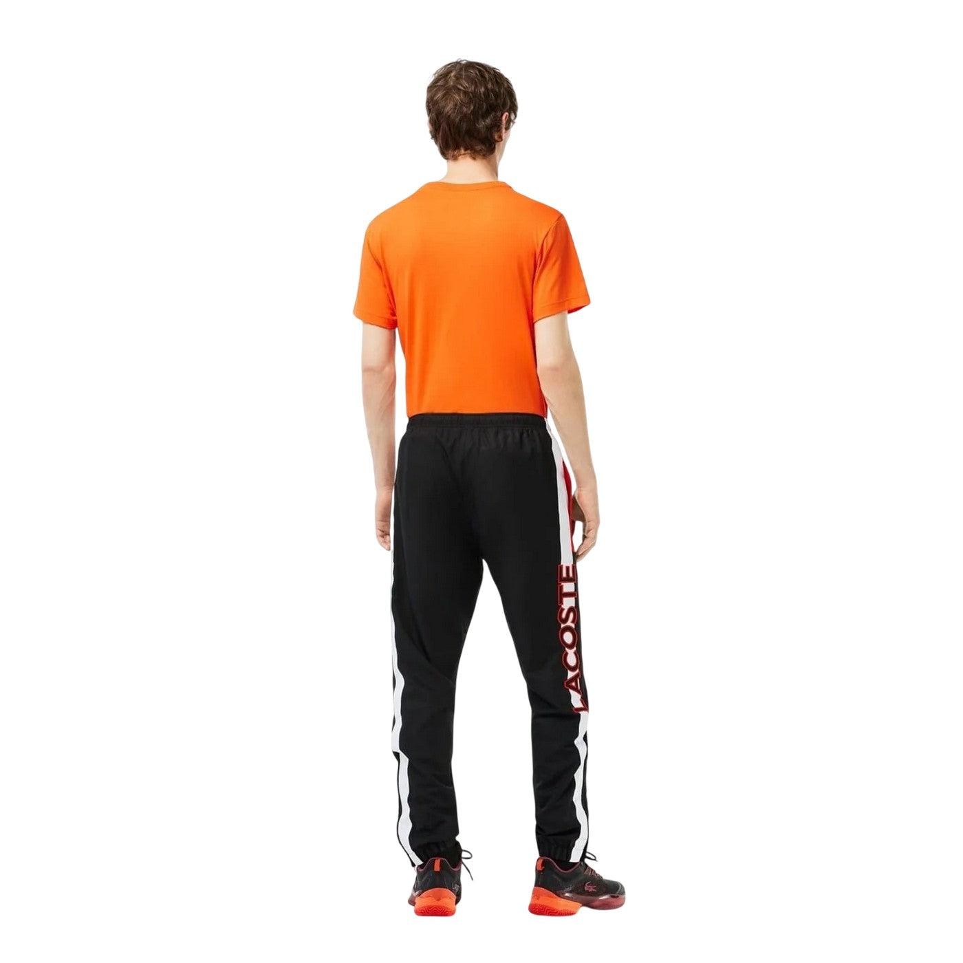 Black - Back - Lacoste Mens Slim Joggers