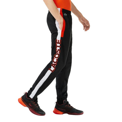 Black - Side - Lacoste Mens Slim Joggers