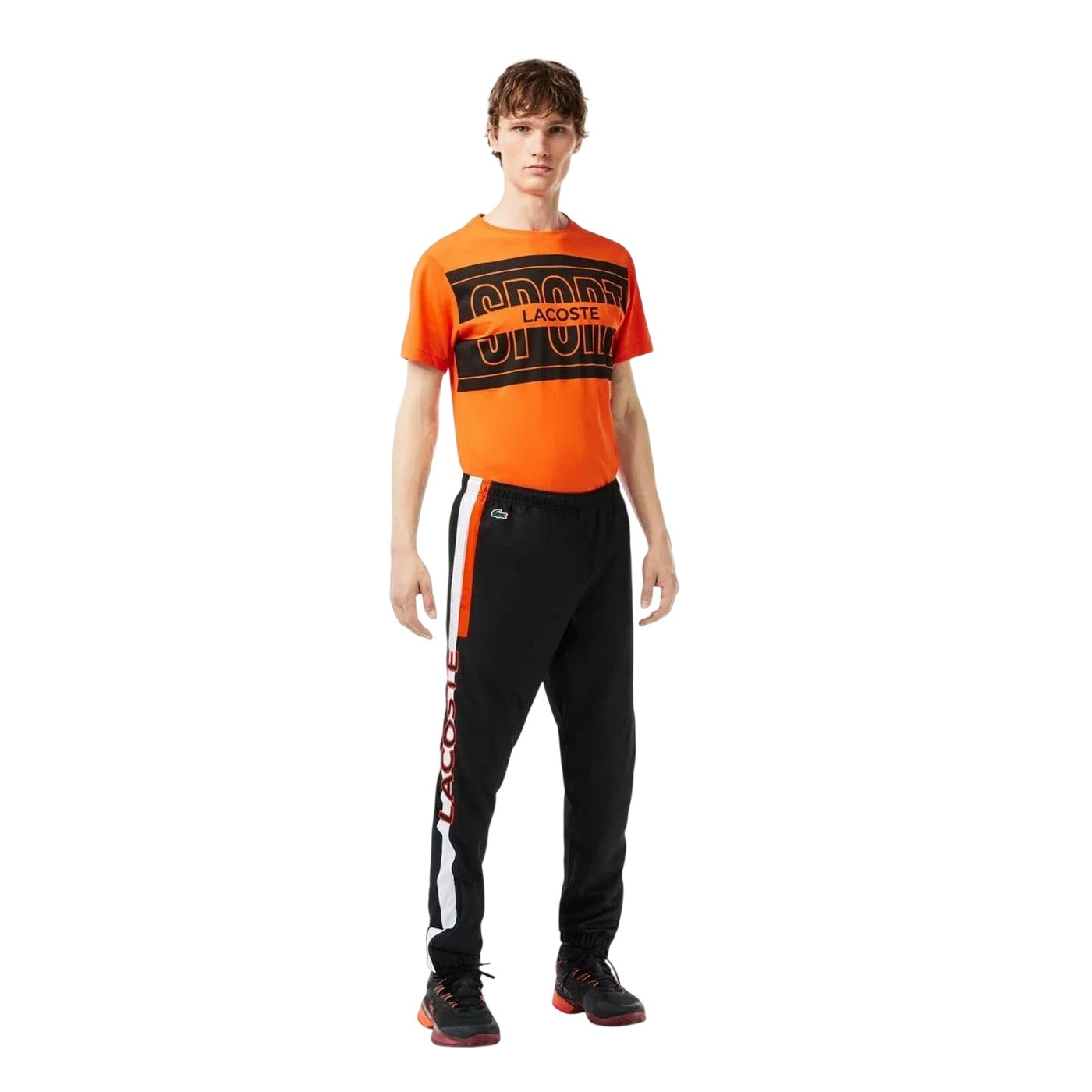 Black - Lifestyle - Lacoste Mens Slim Joggers