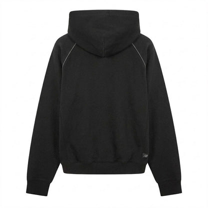 Black - Back - New Balance Unisex Adult Drawstring Hoodie