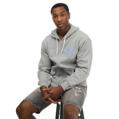 Grey - Lifestyle - Levis Mens Graphic Full Zip Hoodie