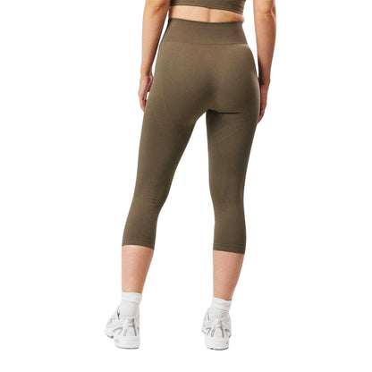 Ash - Back - USA Womens-Ladies Pro Cropped 3-4 Leggings
