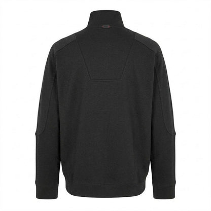 Black - Back - Hugo Mens Atlas Half Zip Sweatshirt