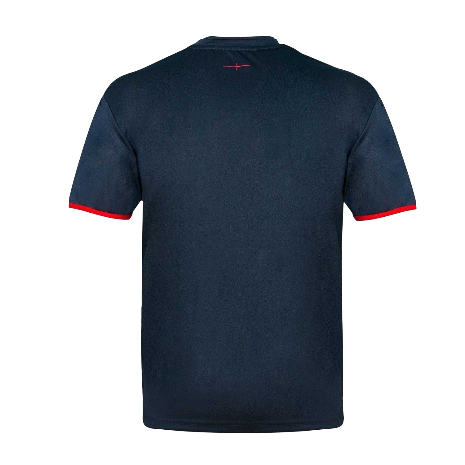 Navy - Back - England Rugby Mens Polyester T-Shirt