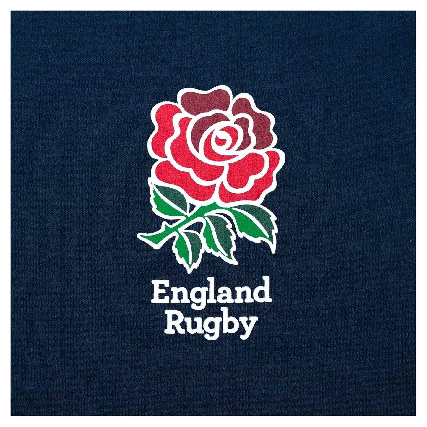 Navy - Side - England Rugby Mens Polyester T-Shirt