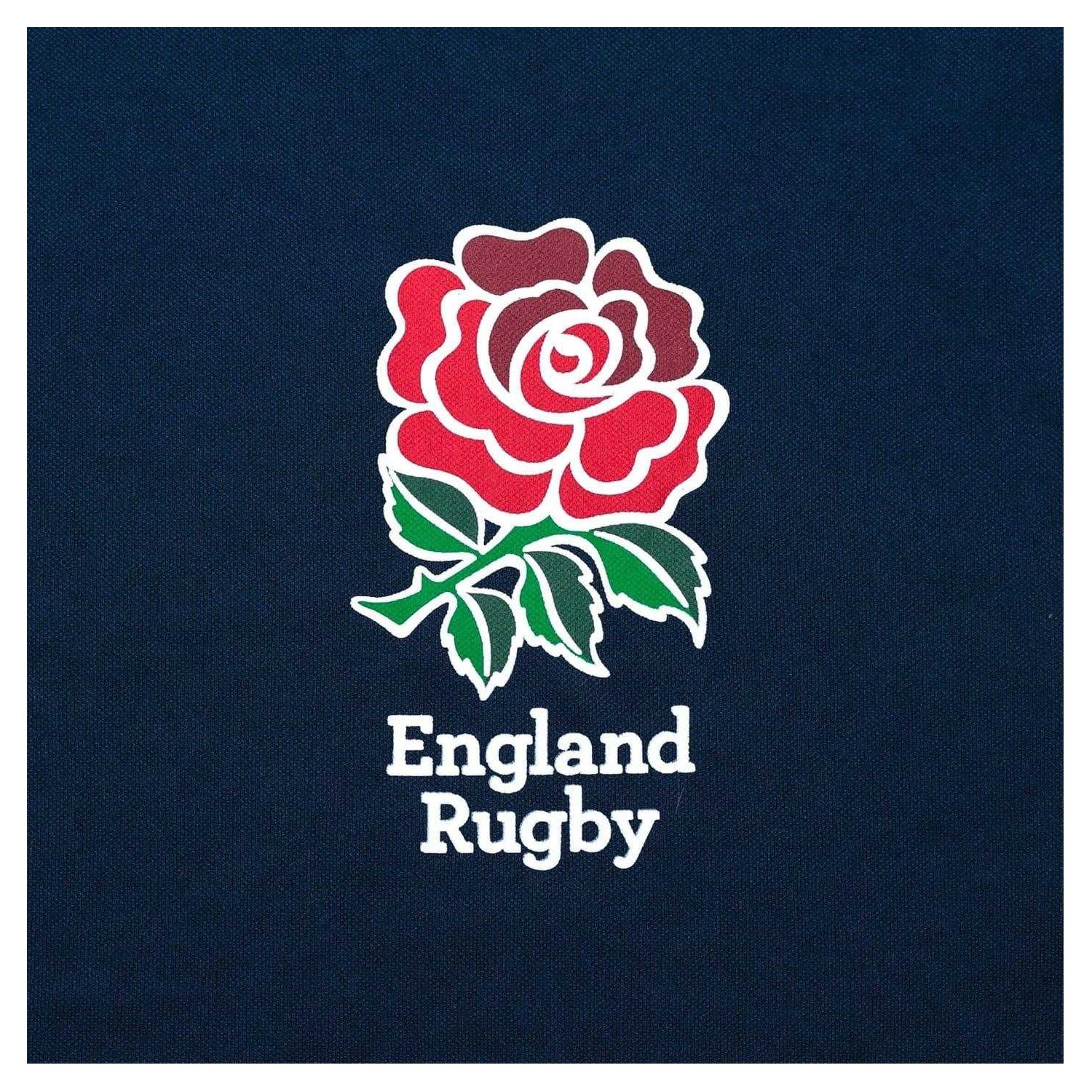 Navy - Side - England Rugby Mens Polyester T-Shirt