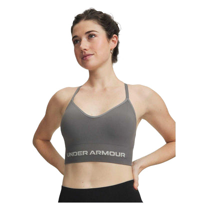 Green-Titan - Front - Under Armour Womens-Ladies Vanish Sports Bra