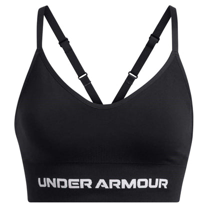 Black - Front - Under Armour Womens-Ladies Vanish Sports Bra