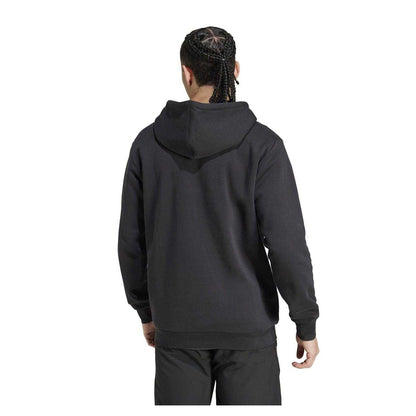 Black - Back - Adidas Mens Terrex Multi Large Logo Cotton Blend Hoodie