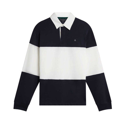 Navy - Front - Ted Baker Mens Cotton Jersey Polo Shirt