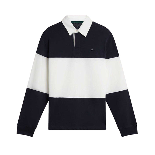 Navy - Front - Ted Baker Mens Cotton Jersey Polo Shirt