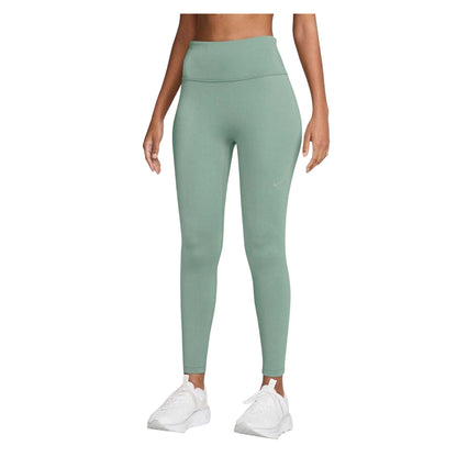 Green - Front - Nike Womens-Ladies Tempo High Waist 7-8 Leggings