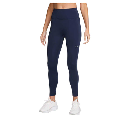 Midnight Navy - Front - Nike Womens-Ladies Tempo High Waist 7-8 Leggings