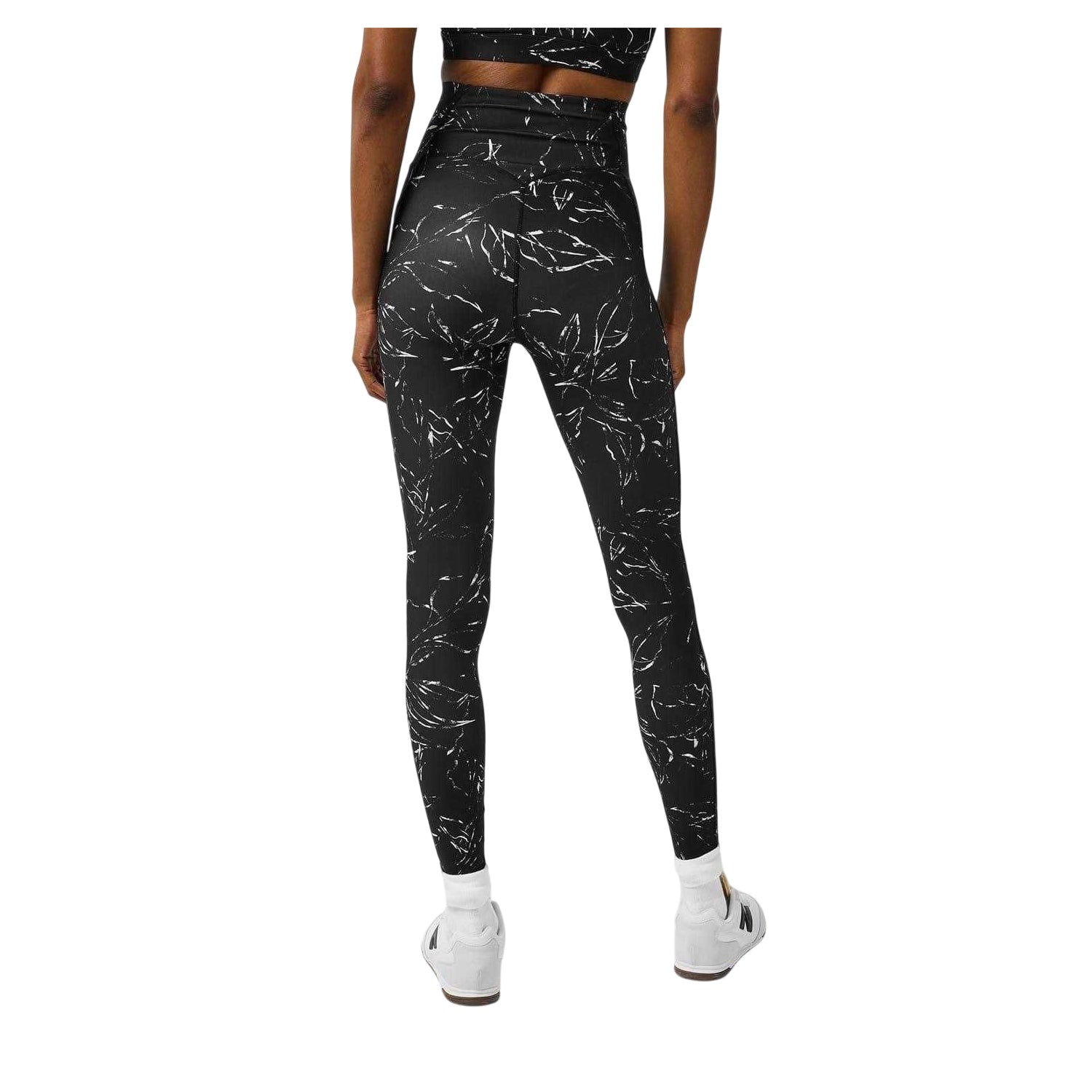 Leaf - Back - USA Pro Womens-Ladies Core High Rise Leggings