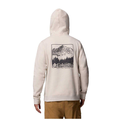 Dark Stone - Back - Columbia Mens Trek Graphic Print Pullover Hoodie