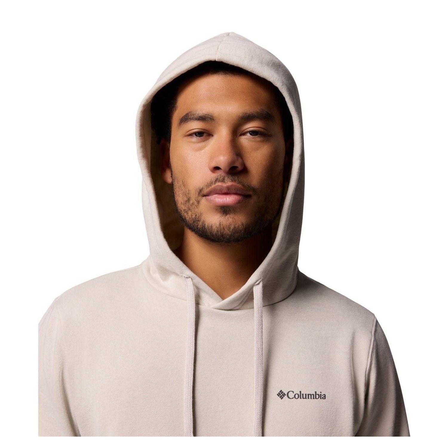 Dark Stone - Side - Columbia Mens Trek Graphic Print Pullover Hoodie