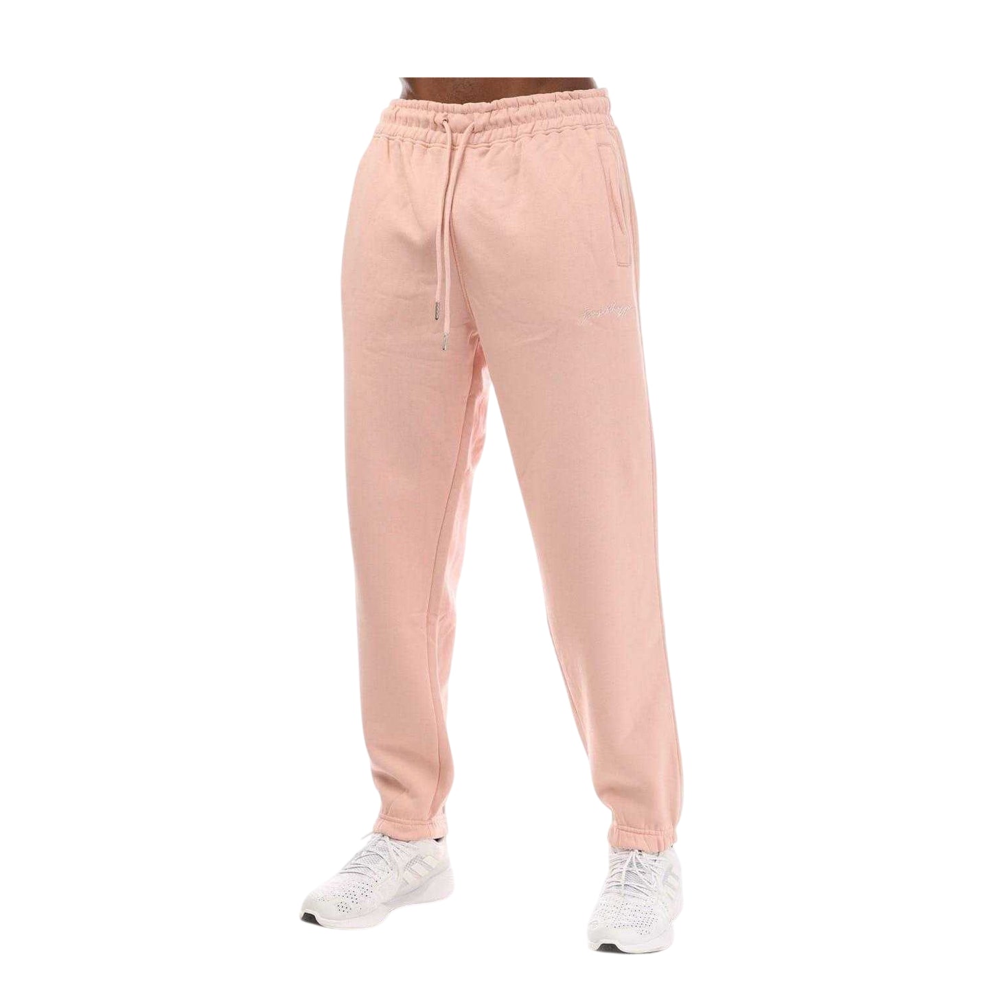 Pink - Front - Hype Mens Straight Leg Oversized Joggers