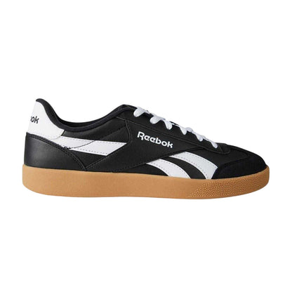 Black-White-Gum - Lifestyle - Reebok Mens Smash Edge Leather Trainers