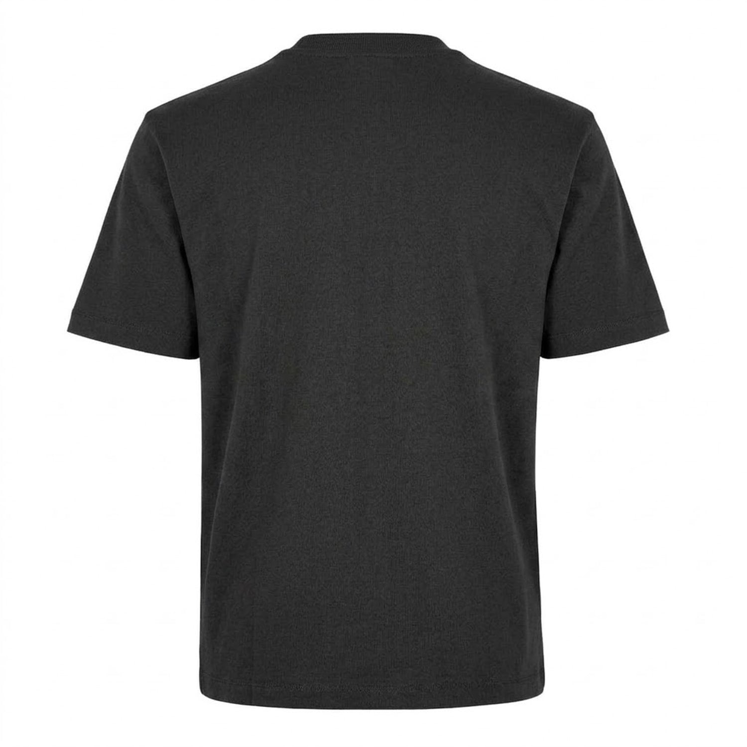 Black - Back - Hugo Mens Ribbed T-Shirt