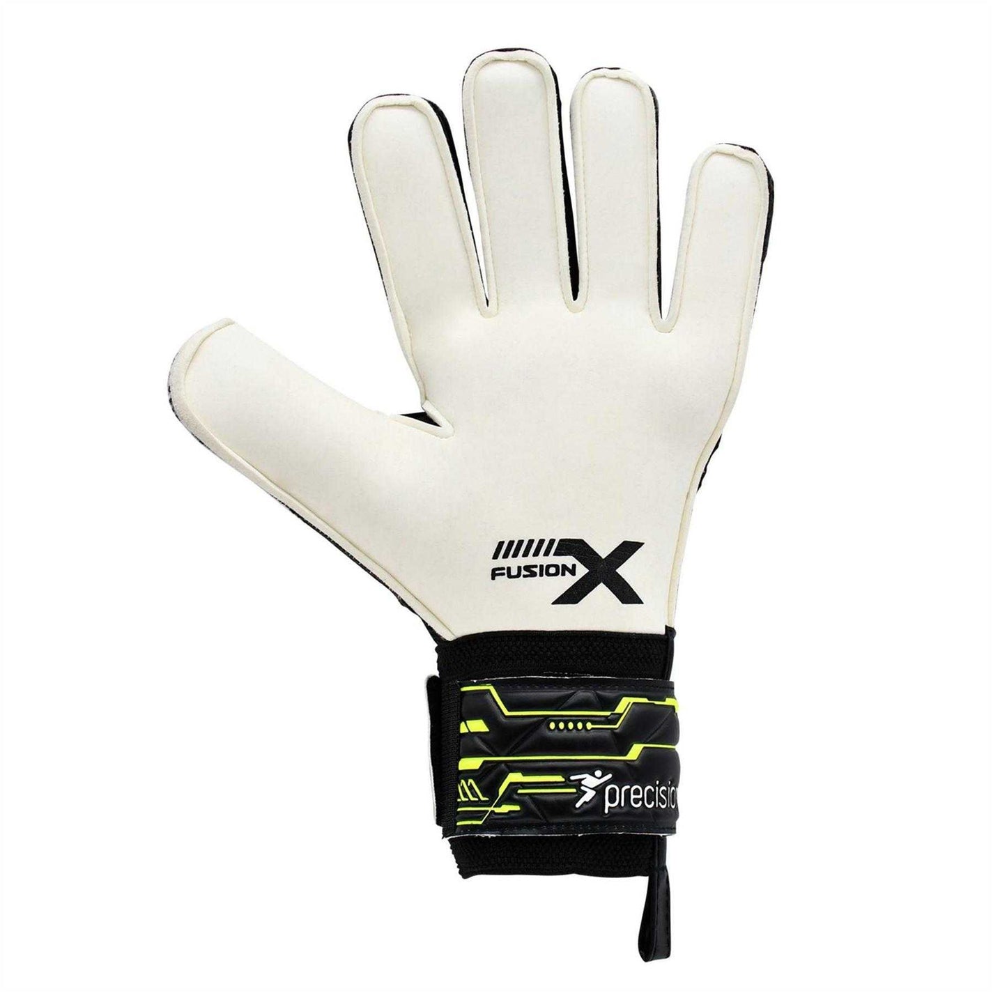 Black-Sun - Side - Precision Childrens-Kids Fusion X Goalkeeper Gloves