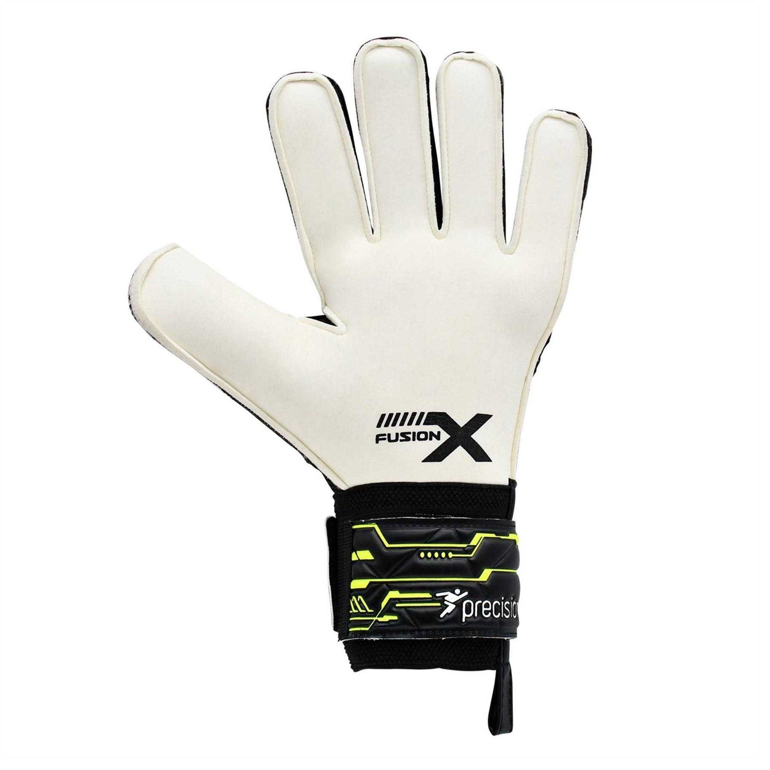 Black-Sun - Side - Precision Childrens-Kids Fusion X Goalkeeper Gloves
