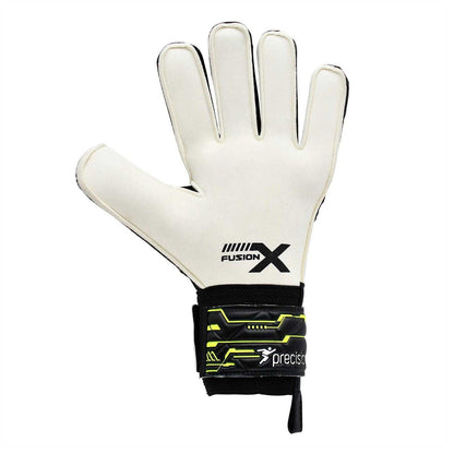 Black-Sun - Side - Precision Childrens-Kids Fusion X Goalkeeper Gloves