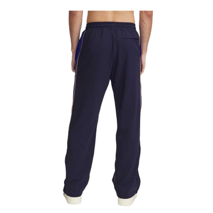 Blue - Back - Under Armour Mens Tricot Side Stripe Tracksuit Bottoms