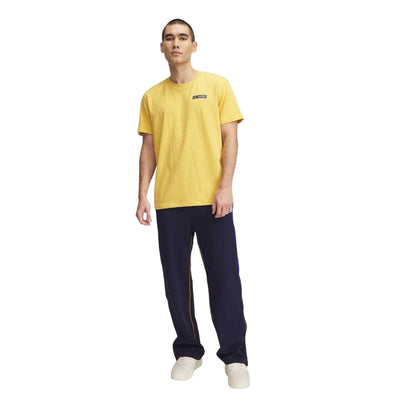 Blue - Side - Under Armour Mens Tricot Side Stripe Tracksuit Bottoms