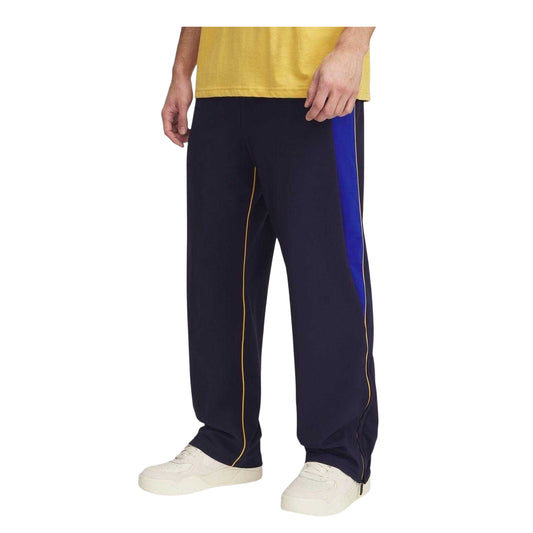 Blue - Front - Under Armour Mens Tricot Side Stripe Tracksuit Bottoms