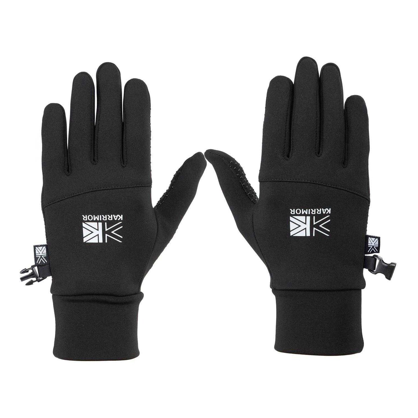 Black - Front - Karrimor Snug Fit Thermal Gloves