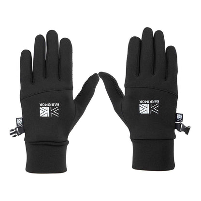 Black - Front - Karrimor Snug Fit Thermal Gloves