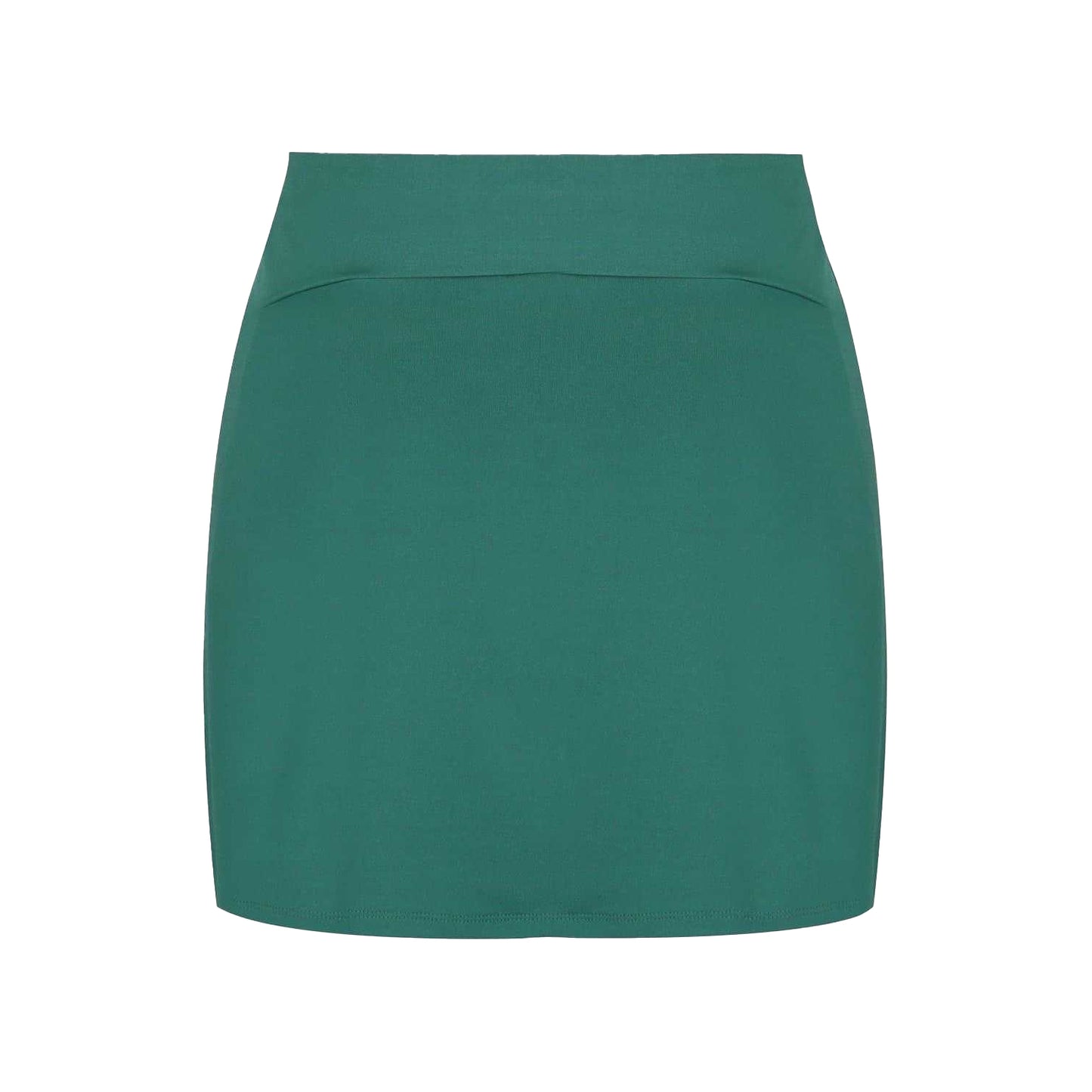 Green - Back - Slazenger Womens-Ladies Logo Printed Slim Tennis Skort