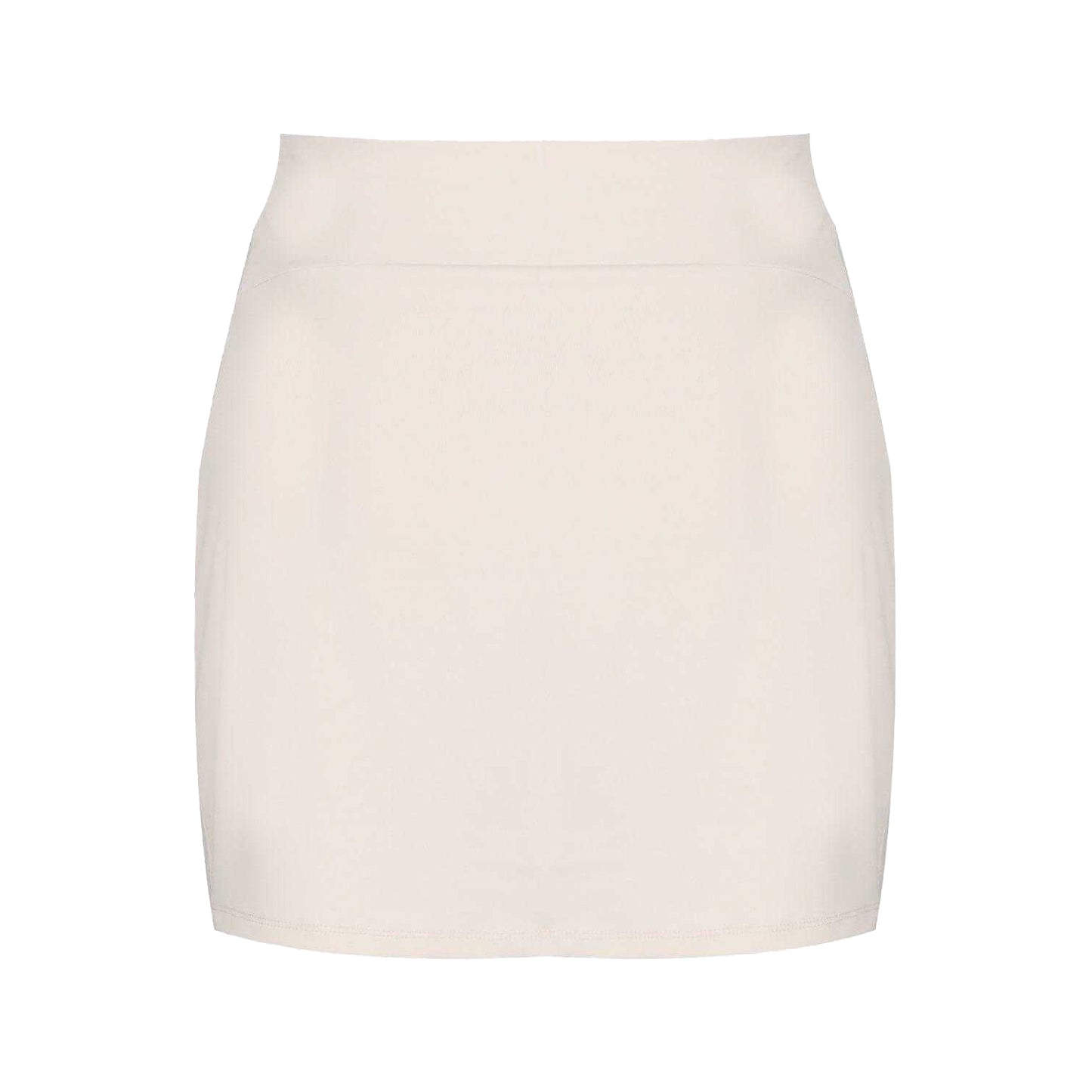 White - Back - Slazenger Womens-Ladies Logo Printed Slim Tennis Skort