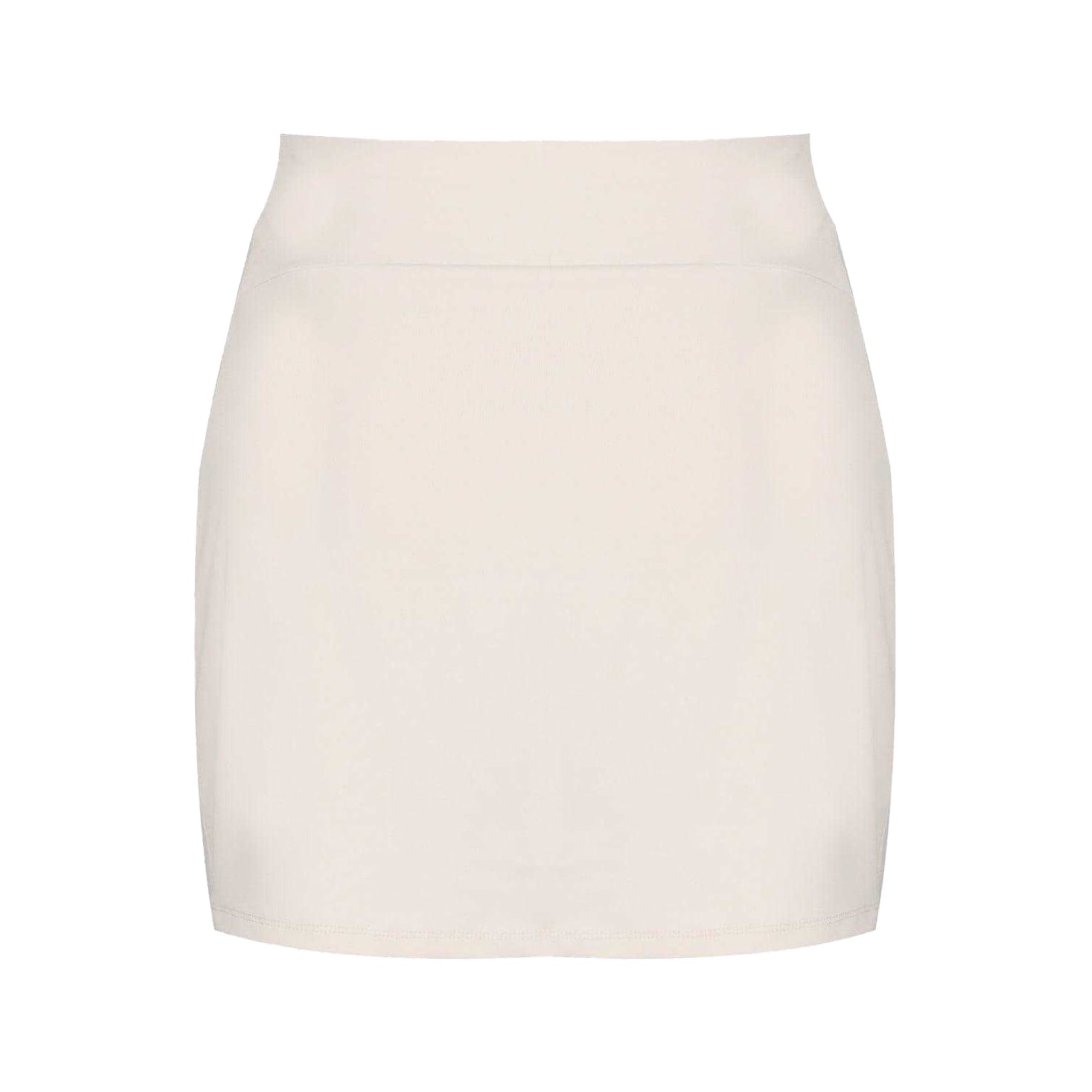 White - Back - Slazenger Womens-Ladies Logo Printed Slim Tennis Skort