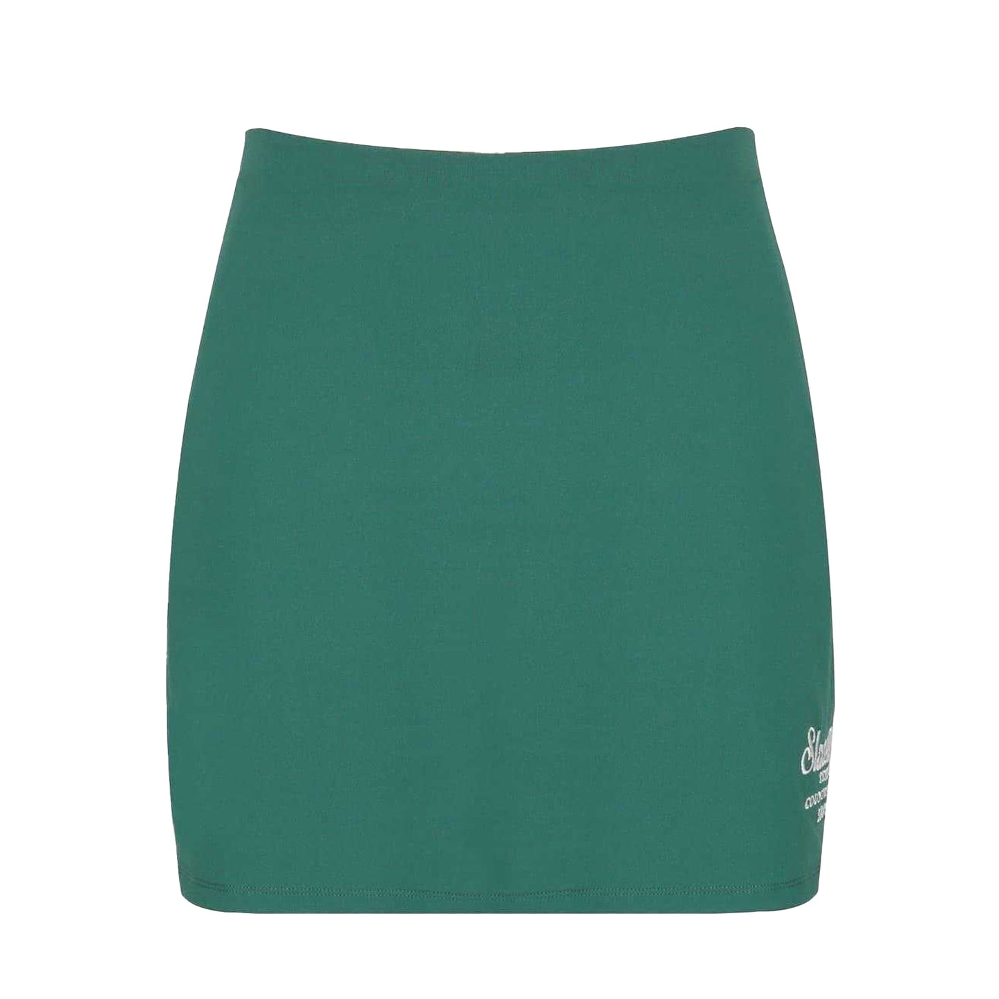 Green - Front - Slazenger Womens-Ladies Logo Printed Slim Tennis Skort