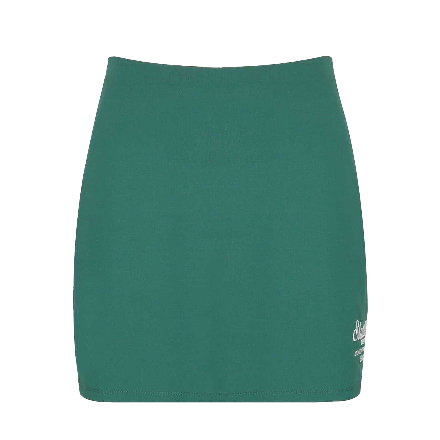 Green - Front - Slazenger Womens-Ladies Logo Printed Slim Tennis Skort