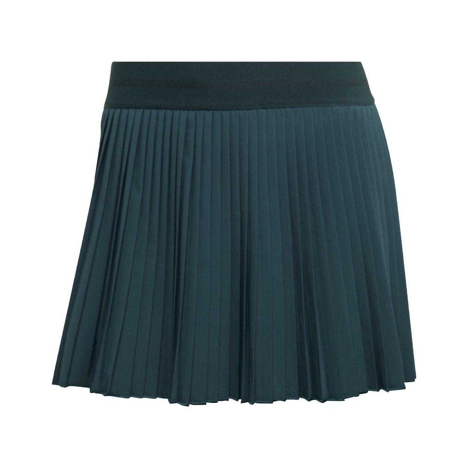 Aurora Green-Ivy Green - Front - Adidas Womens-Ladies Pleated Tennis Skort