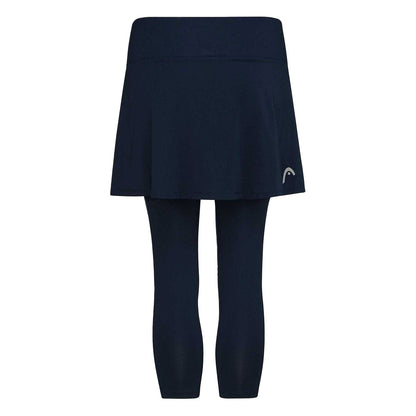 Dark Blue - Back - Head Womens-Ladies Tennis Skort