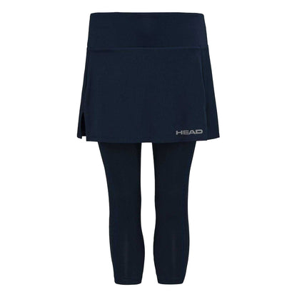 Dark Blue - Front - Head Womens-Ladies Tennis Skort
