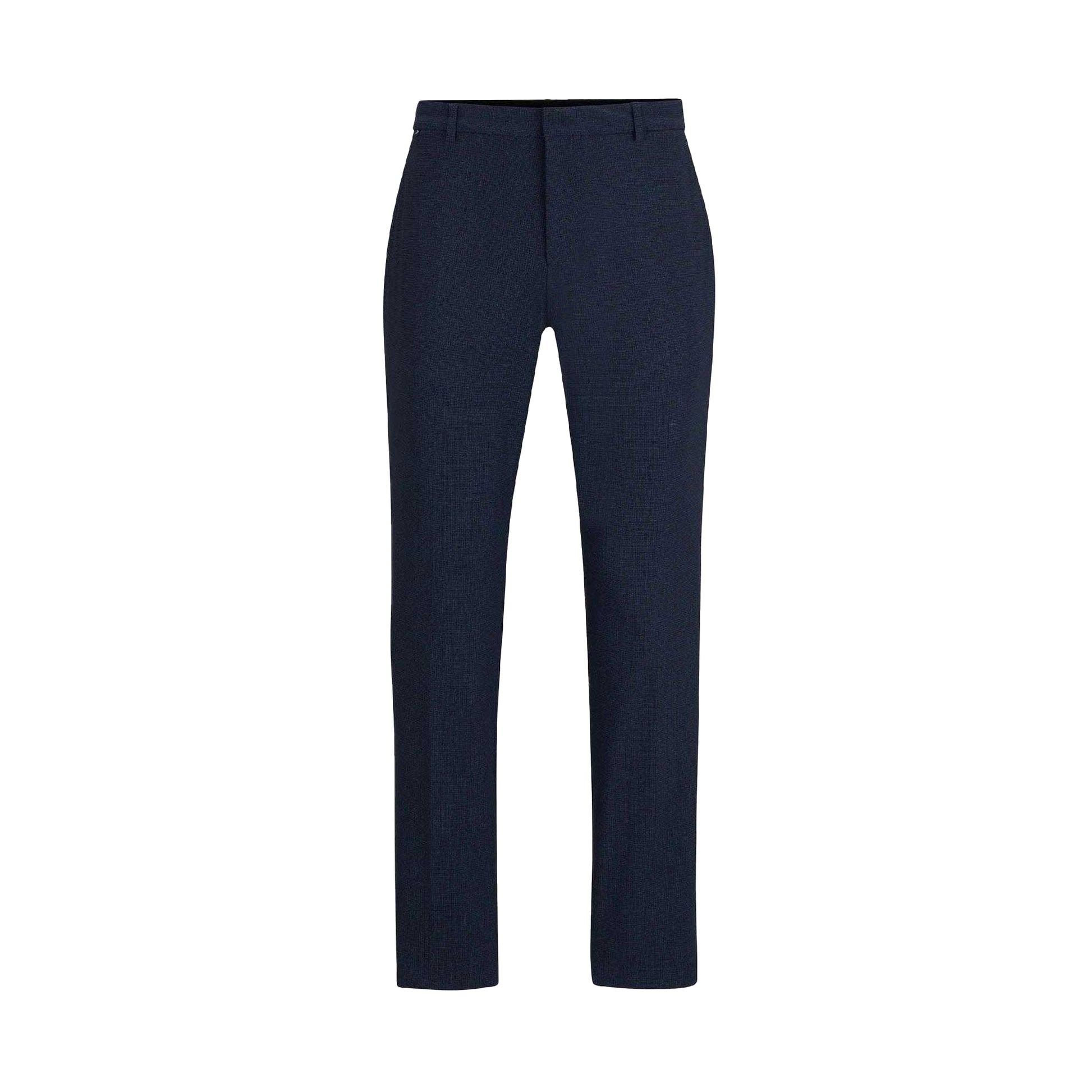 Blue - Front - Boss Mens P-Genius Trousers