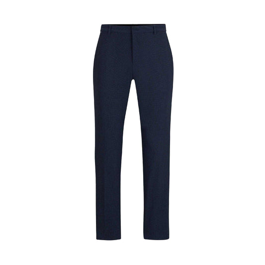 Blue - Front - Boss Mens P-Genius Trousers