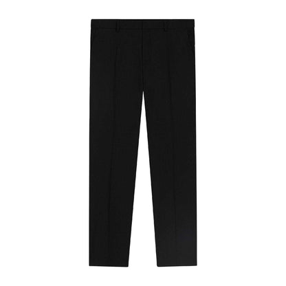 Black - Front - Boss Mens H-Genius Virgin Wool Trousers
